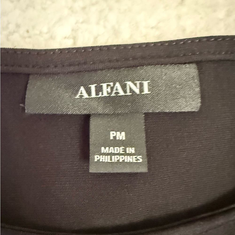 Alfani black blouse - Picture 6 of 8